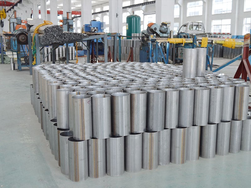 JZ formed stainless steel tube components