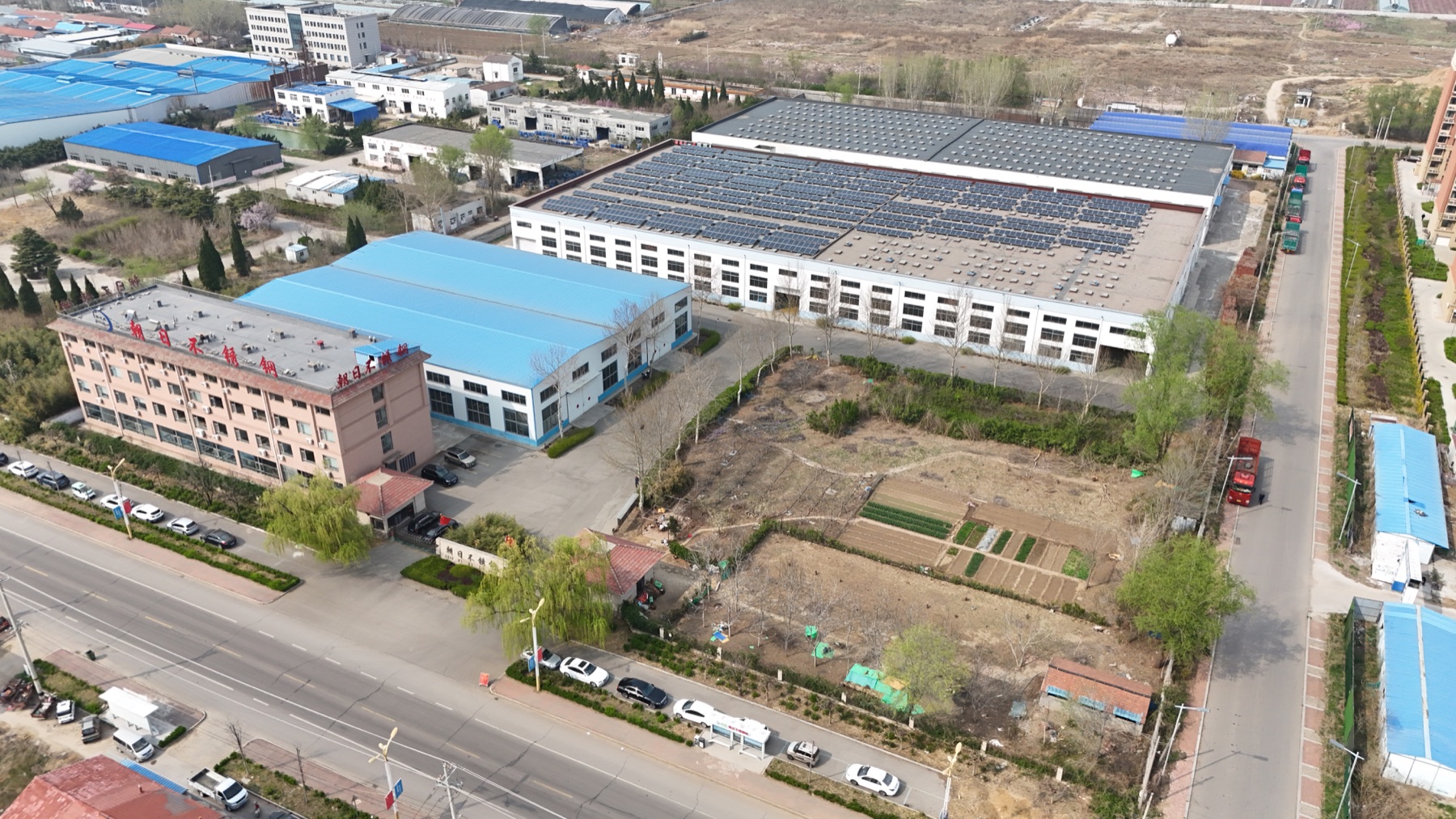 ZHAORI stainless steel tube production line